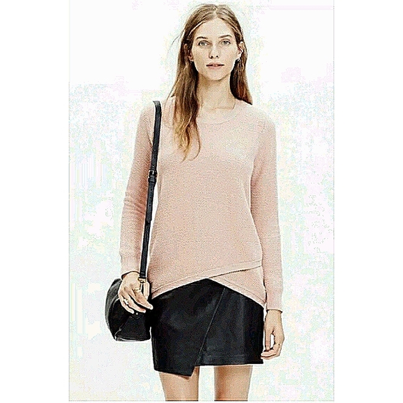 Madewell Sweaters - Madewell Blush Feature Pullover Sweater Large
